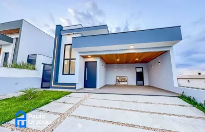 Linda casa térrea à venda no condomínio malibu em caçapava - sp