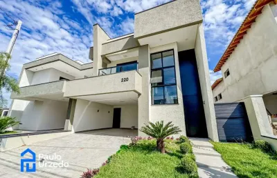 Lindo sobrado à venda no condomínio reserva do vale em caçapava - sp