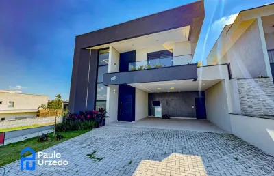 Lindo sobrado à venda no condomínio santa mônica em caçapava - sp