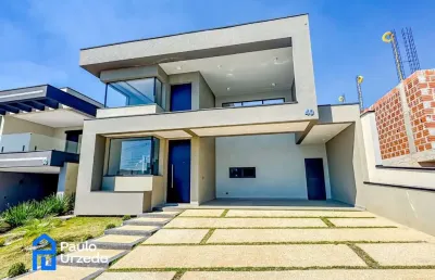 Linda casa à venda no condomínio santa mônica em caçapava - sp