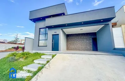 Linda casa térrea à venda no condomínio reserva do vale em caçapava - sp