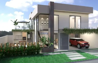Casa novinha em condominio próximo a embraer com 4 suites.