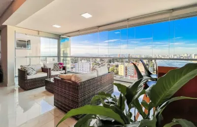 Apartamento decorado na vila ema, 147 m², 3 suítes, andar bem alto, vista livre, 3 vagas