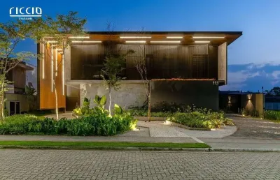 Sobrado mobiliado luxuoso -  à venda, 645 m² de construção, condominio chácara serimbura urbanova sjc-sp