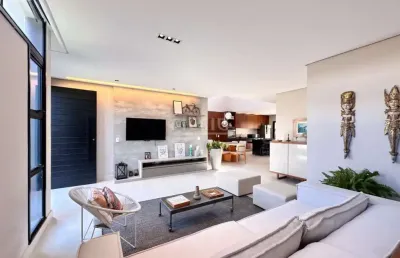 Casa térrea à venda no cond. alphaville 2 - pronta para morar - 4 suítes (1 reversível escritório)  225 m² útil e 483 m² de terreno