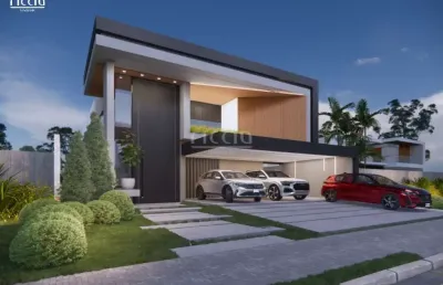 Casa à venda no cond. jardins das nações - 4 suítes, 520 m² const. e 600 m² de terreno
