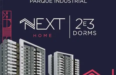 Breve lançamento - edifício next home parque industrial com 71 m² 3 dorms 1 suíte 1 e 2 vagas