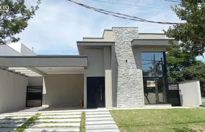 Casa no condominio terras do vale com 3 dormtórios sendo 3 suites