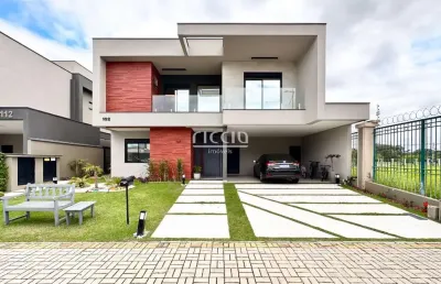 Excelente sobrado com 380 m² com piscina, cond. jardim do golfe 3 -  5 dorms (4 suítes) - pronto para morar!