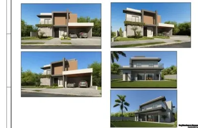 Terreno à venda no condominio monte carlo - 451,00 m² plano