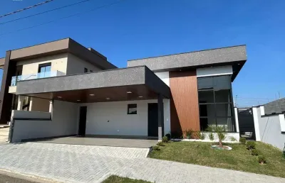 Casa térrea em condomínio reserva ruda, no bairro loteamento floresta em são josé dos campos.