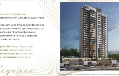 Lançamento no vila ema sjc - edifício volpe elegance vila ema - sjc/sp - apartamento de 4 dorms ou 3 suítes com 188 m² 3 vagas
