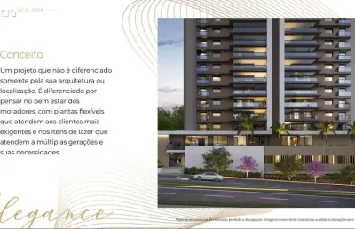 Lançamento - edifício volpe elegance vila ema - sjc/spapartamento de 4 dorms ou 3 suítes com 188 m² 3 vagas