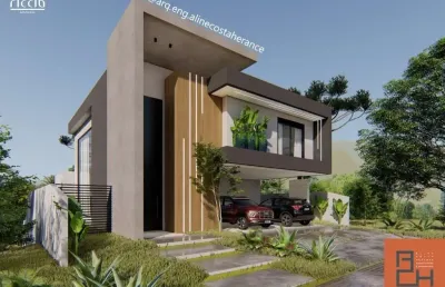 Excelente sobrado - condominio alphaville 2 - 4 suítes - 382 m² de a.c e 379m² de terreno