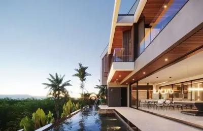 Sobrado à venda no cond. alphaville 2 - moderno com 5 suítes, 500 m² útil e 500 m² de terreno no urbanova sjc sp - entrega março 2026