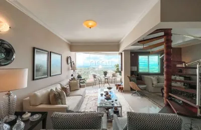 Cobertura duplex de 200m² no edificio de ville - vila adyana