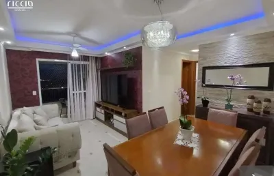 Apartamento com 65m² com 02 dormitorios sendo 01 suite  parque residencial flamboyant
