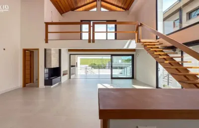 Casa térrea na reserva do alphaville ii - projeto prático e funcional - 505 m² terreno, 295 m² construção - 3 suítes + escritório + academia c/ wc