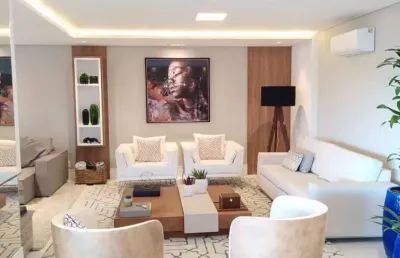 Sofisticado e moderno apartamento à venda, 4 suítes, 278 m², paesaggio jd das colinas
