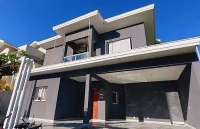 Casa sobrado com 3 suites no condomínio terras do vale/ caçapava -sp
