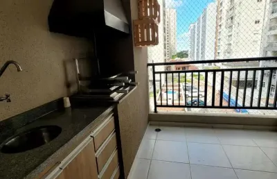 Apartamento no jd.aquarius com 3 dormitorios sendo 01 suite com varanda gourmet