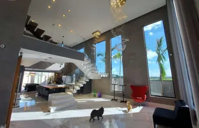 Casa mobiliada e decorada em condomínio alto padrão  à venda em reserva aruanã, são josé dos campos