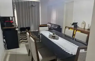Apartamento a venda, 03 dormitórios, edificio residencial adriatico, parque industrial, sjc.