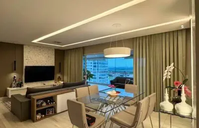 Apartamento de 4 dormitórios no jardim aquarius - apto à venda, 183 m² 4 suítes 4 vagas imóvel em são josé dos campos/sp