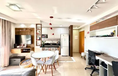 Apartamento - residencial das palmeiras -  parque industrial, 65 m² - 2 dormitórios, 1 vaga