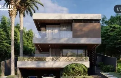 Sobrado em construção no alphaville ii, 4 suítes, 450m²