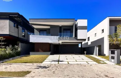 Avalia permuta - sobrado à venda no cond. alphaville 1 - pronto para morar! 4 suítes, com 325 m² de área útil - urbanova - s.j.campos/sp