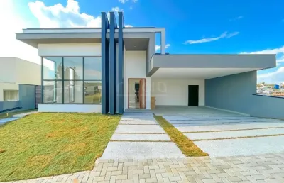 Casa térrea à venda no urbanova em sjc! cond. mônaco urbanova - 3 suítes + escritório. com piscina - avalia permuta - pronta para morar!
