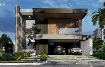 Excelente sobrado à venda no cond. jardim do golfe 2, com 410 m², 4 suítes - entrega dez/22 - parcelamento em 24x e 100% troca em carros
