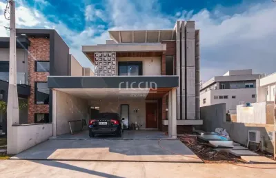 Aceita terreno como permuta - sobrado / casa à venda no cond. altos da serra 6, com 258 m² de construção, 4 suítes, previsão de entrega julho 2022.