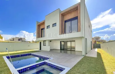 Excelente sobrado pronto para morar - alphaville 2, frente praça, 4 dorms 3 suítes, 350 m² de a.c e 534 m² de terreno