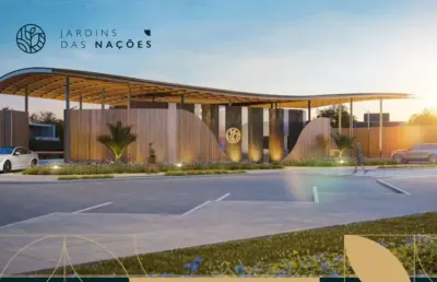 Terreno à venda cond. jardins das nações urbanova - sjc - 800,88 m² plano - fundos para área verde!
