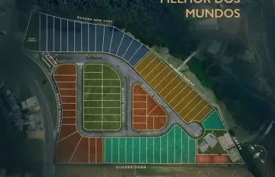 Terreno à venda plano cond. jardins das nações urbanova - sjc - 1.000 m² - meio de quadra