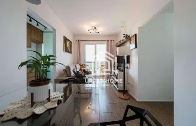 Apartamento a venda com 2 dormitórios, 1 suíte, 54m² no residencial fascino na penha-sp