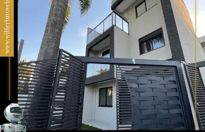 Casa com 3 quartos à venda na rua alcides gonçalves da rocha, atuba, curitiba, 134 m2 por r$ 939.000