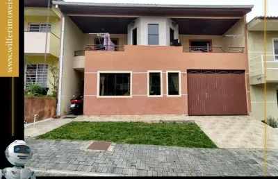 Casa com 3 quartos à venda na rua fábio fanuchi, santa cândida, curitiba, 287 m2 por r$ 980.000