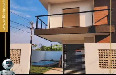 Casa com 3 quartos à venda na rua eduardo pareja linhares, centro, guaratuba, 96 m2 por r$ 589.000