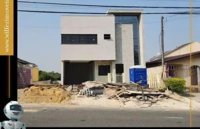 Casa com 3 quartos à venda na rua hermínio cardoso, tingui, curitiba, 140 m2 por r$ 849.000