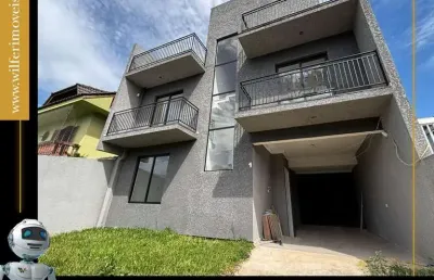 Casa com 2 quartos à venda na rua francisco fávaro, santa cândida, curitiba, 133 m2 por r$ 639.900