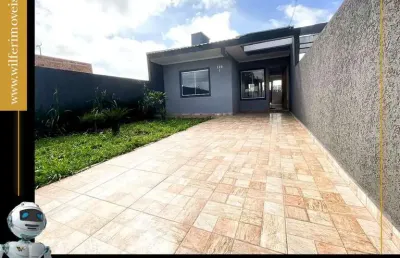 Casa com 3 quartos à venda na rua rio da graciosa, iguaçu, fazenda rio grande, 52 m2 por r$ 315.000