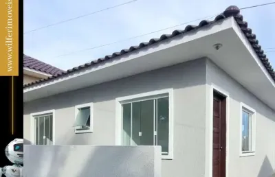 Casa com 3 quartos à venda na rua  do mogno, 82, parque do embu, colombo, 150 m2 por r$ 249.900