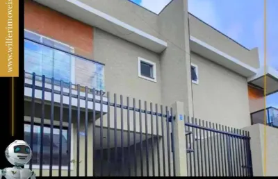 Casa com 3 quartos à venda na rua edgard cavalcanti de albuquerque, 750, sítio cercado, curitiba, 75 m2 por r$ 499.800