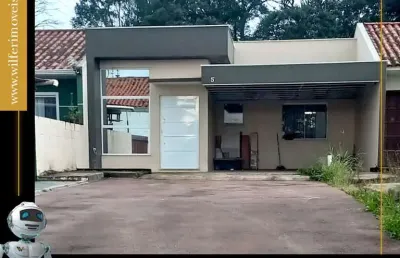 Casa com 2 quartos à venda na rua do angico, parque do embu, colombo, 140 m2 por r$ 400.000