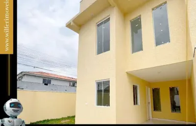 Casa com 2 quartos à venda na rua walter sprengel, 10, tatuquara, curitiba, 58 m2 por r$ 420.000