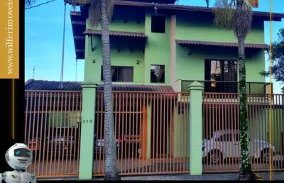 Casa com 5 quartos à venda na rua bom jesus, 315, weissópolis, pinhais, 410 m2 por r$ 990.000