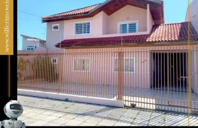 Casa com 6 quartos à venda na rua bom jesus de iguape, hauer, curitiba, 238 m2 por r$ 1.024.850